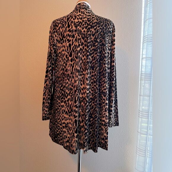 NWT Vince Camuto animal print cardigan size Small - Picture 5 of 5